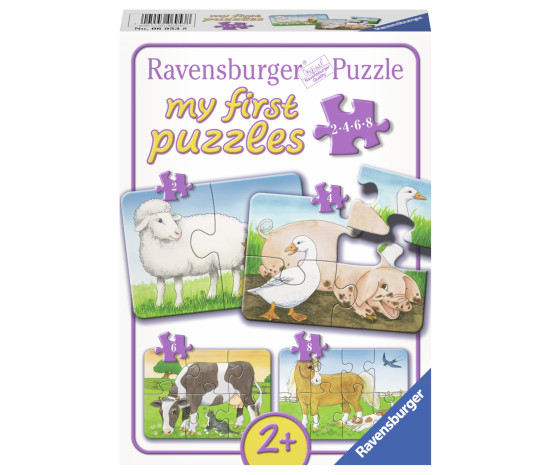 Ravensburger minu esimene pusle 2-4-6-8 tk