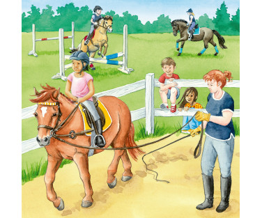 Ravensburger Puzzle 3x49 pc Horses