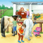 Ravensburger Puzzle 3x49 pc Horses