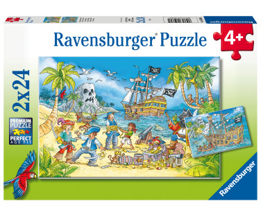 Ravensburger Puzzle 2x24 pc Pirates