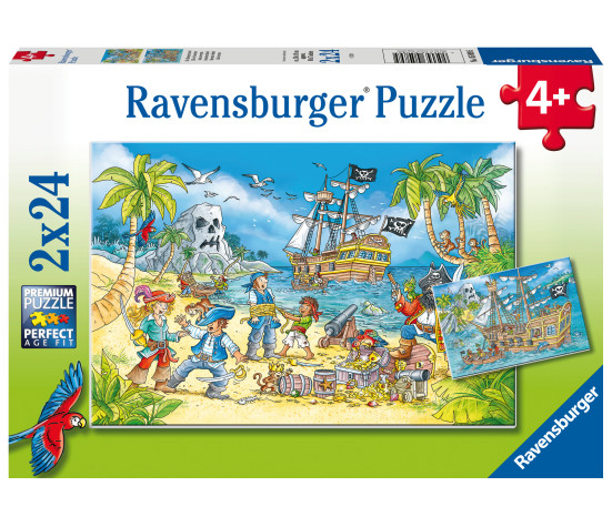 Ravensburger Puzzle 2x24 pc Pirates