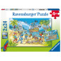 Ravensburger Puzzle 2x24 pc Pirates