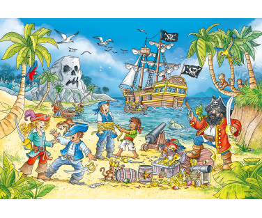 Ravensburger Puzzle 2x24 pc Pirates