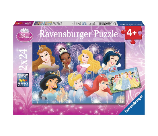 Ravensburger Puzzle 2x24 pc Disney Princesses Gathering