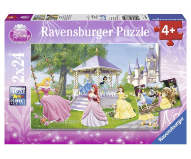 Ravensburger Puzzle 2x24 pc Disney Magical Princesses