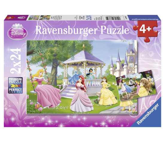 Ravensburger Puzzle 2x24 pc Disney Magical Princesses