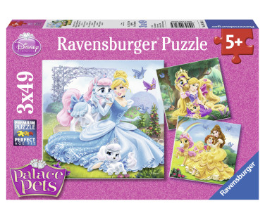 Ravensburger Puzzle 3x49 pc Princesses