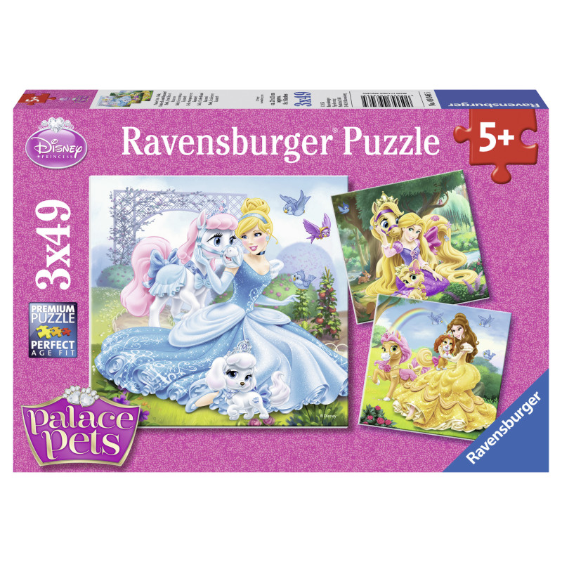 Ravensburger Puzzle 3x49 pc Princesses