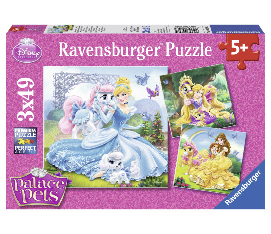 Ravensburger Puzzle 3x49 pc Princesses