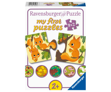 Ravensburger minu esimene pusle 9x2 tk