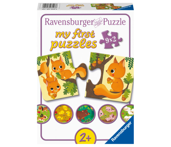 Ravensburger minu esimene pusle 9x2 tk