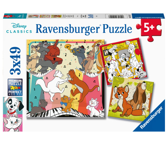 Ravensburger Puzzle 3x49 pc Disney Characters