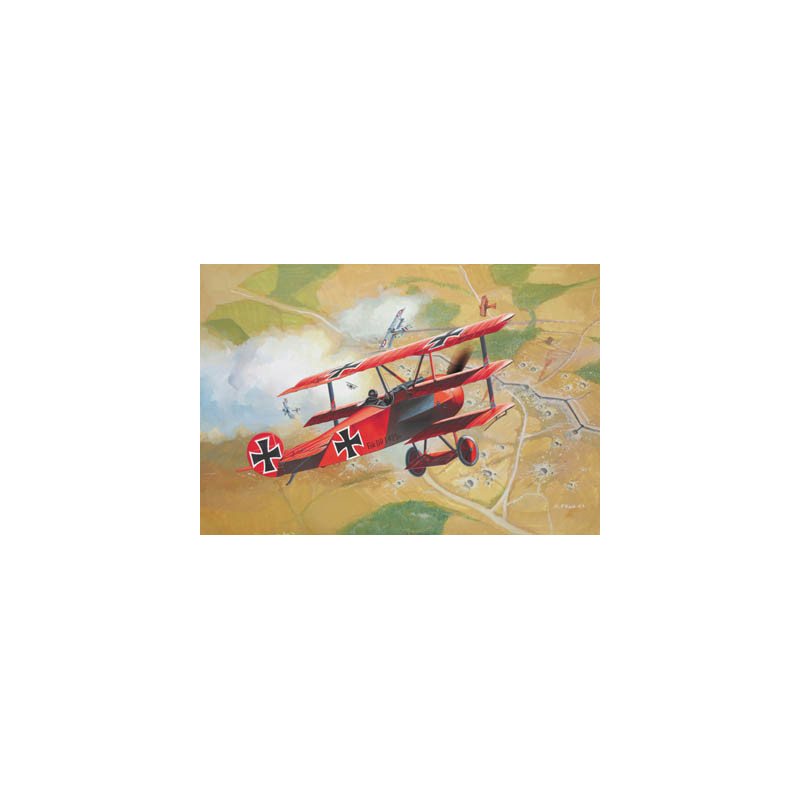 Revell plastic model Fokker DR.1 1:72