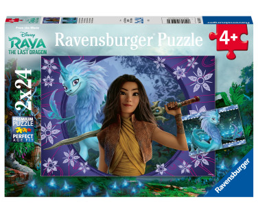 Ravensburger pusle 2x24 Raya ja viimane draakon