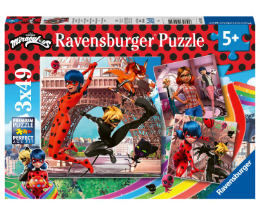 Ravensburger Puzzle 3x49 pc Miraculous