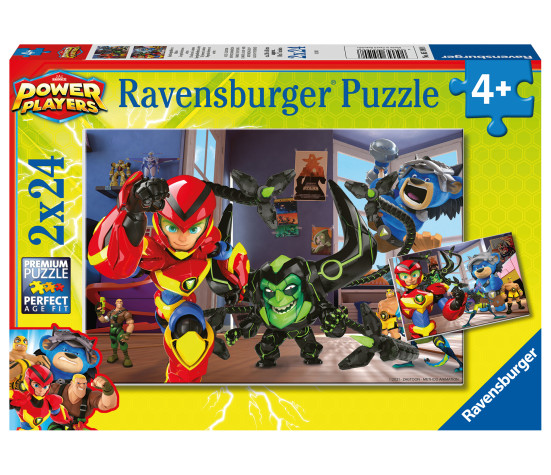 Ravensburger Puzzle 2x24 pc Power Players