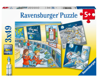 Ravensburger Puzzle 3x49 pc Space Mission