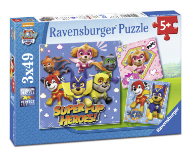 Ravensburger Puzzle 3x49 pc Paw Patrol