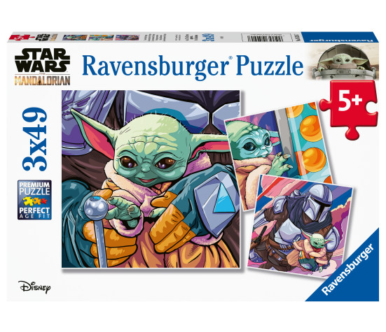 Ravensburger pusle 3x49 tk Star Wars