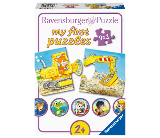 Ravensburger minu esimene pusle 9x2 tk