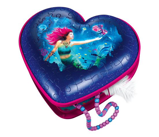 Ravensburger 3D Puzzle Heart Box Mermaids