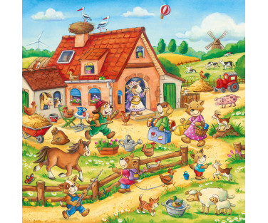 Ravensburger Puzzle 3x49 pc Holidays in the Countryside