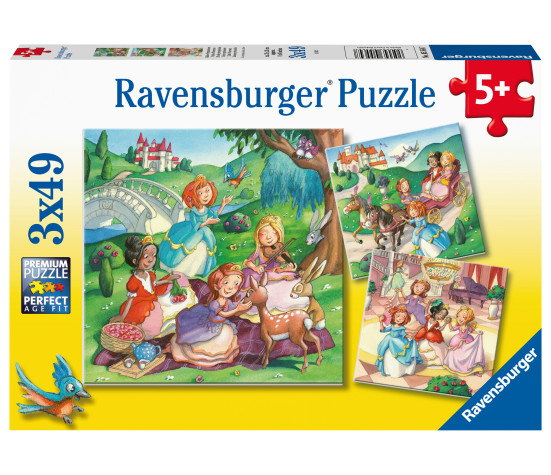 Ravensburger Puzzle 3x49 pc Little Princess