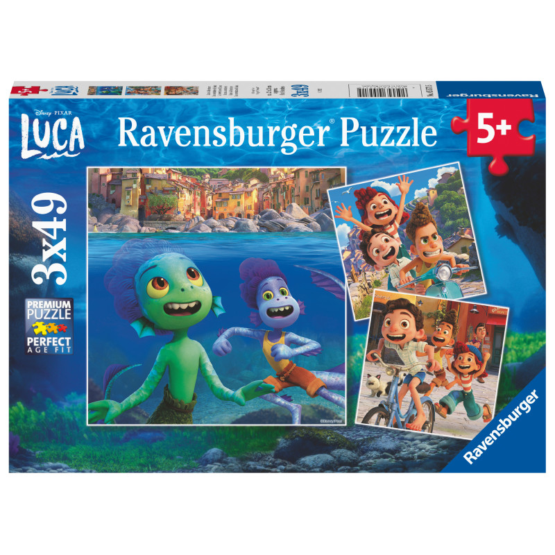 Ravensburger pusle 3x49 tk Luca