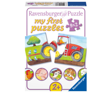 Ravensburger minu esimene pusle 9x2 tk