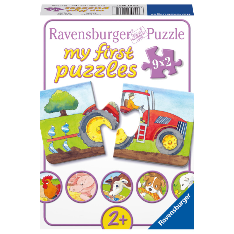 Ravensburger My First Puzzle 9x2 pc Farm