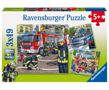 Ravensburger Puzzle 3x49 pc Rescue Service