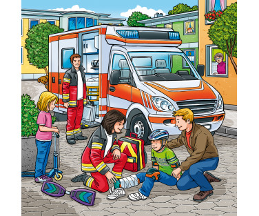 Ravensburger Puzzle 3x49 pc Rescue Service