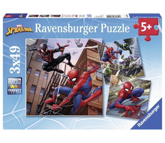 Ravensburger Puzzle 3x49 pc Spider-Man