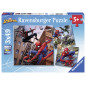 Ravensburger pusle 3x49 tk Spiderman