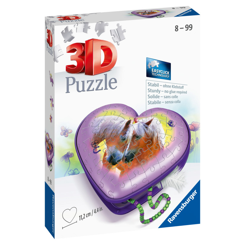 Ravensburger 3D pusle ehetekarp Hobune