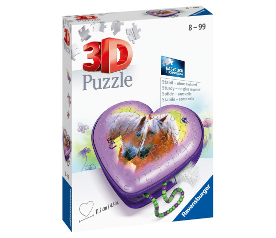 Ravensburger 3D pusle ehetekarp Hobune