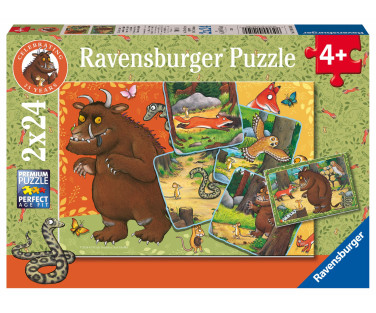 Ravensburger pusle 2x24 tk Metsaelanikud