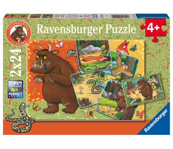 Ravensburger Puzzle 2x24 pc Forest Dwellers