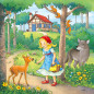 Ravensburger Puzzle 3x49 pc Rapunzel, Little Red Riding Hood & the Frog King