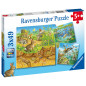 Ravensburger Puzzle 3x49 pc Animals