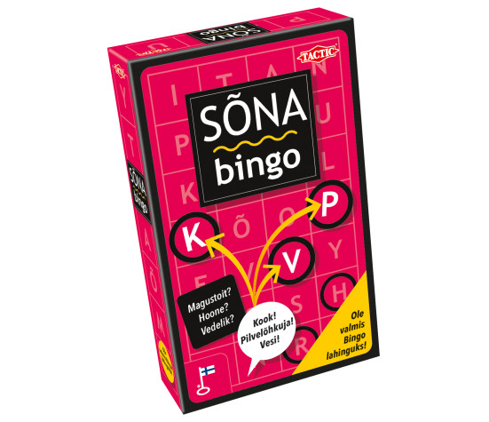 Tactic Reisimäng Sõna Bingo