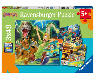 Ravenburgeri pusle 3x49 tk Scooby Doo