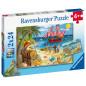 Ravensburger pusle 2x24 Piraadid ja merineitsid