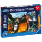 Ravensburger pusle 3x49 Kuidas treenida oma draakonit