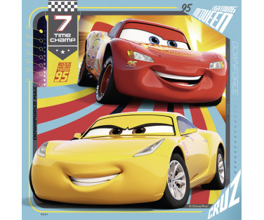 Ravensburger Puzzle 3x49 pc Cars 3