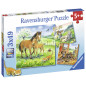 Ravensburger Puzzle 3x49 pc Cuddle Time