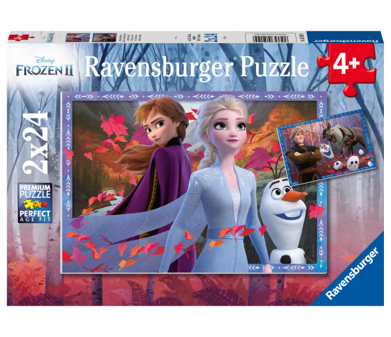 Ravensburger pusle 2x24 tk Frozen