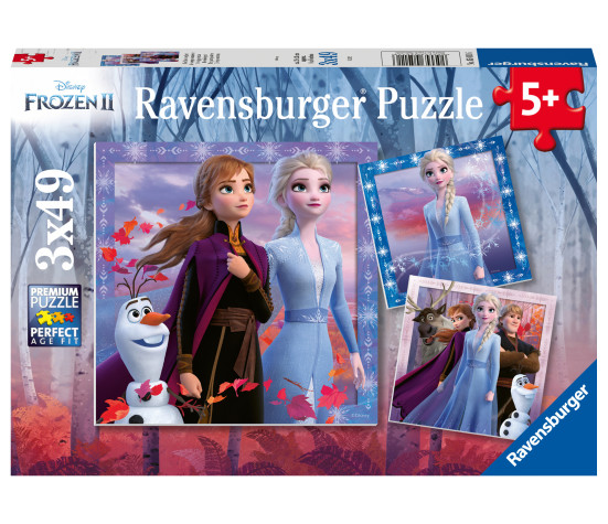 Ravensburger Puzzle 3x49 pc Frozen