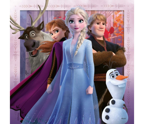 Ravensburger pusle 3x49 tk Frozen