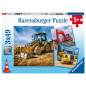 Ravensburger pusle 3x49 Ehitussõidukid